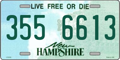 NH license plate 3556613