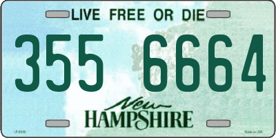 NH license plate 3556664