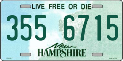 NH license plate 3556715