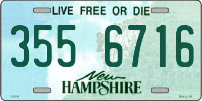 NH license plate 3556716
