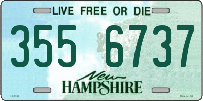NH license plate 3556737