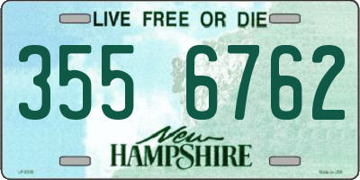 NH license plate 3556762