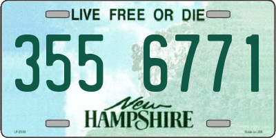 NH license plate 3556771