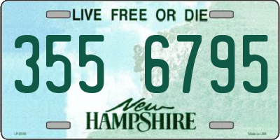 NH license plate 3556795