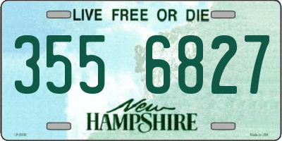 NH license plate 3556827