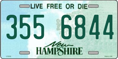 NH license plate 3556844