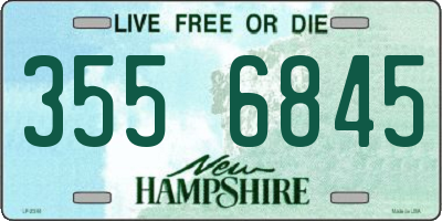 NH license plate 3556845
