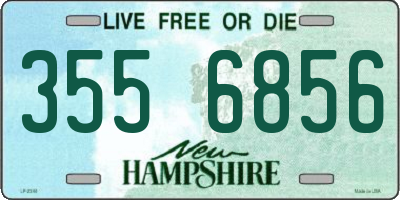 NH license plate 3556856