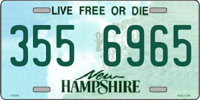 NH license plate 3556965