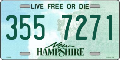 NH license plate 3557271