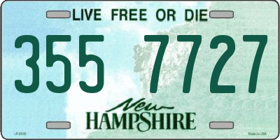 NH license plate 3557727