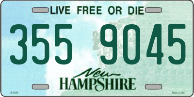 NH license plate 3559045