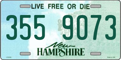 NH license plate 3559073