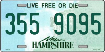 NH license plate 3559095