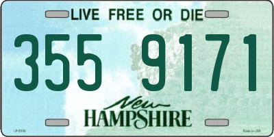 NH license plate 3559171