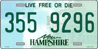 NH license plate 3559296