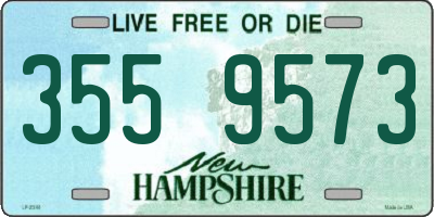 NH license plate 3559573