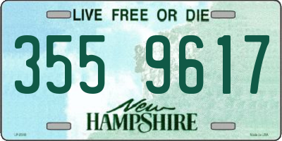 NH license plate 3559617