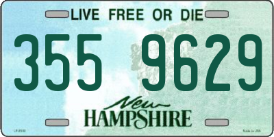 NH license plate 3559629