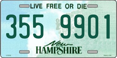 NH license plate 3559901