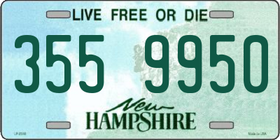 NH license plate 3559950