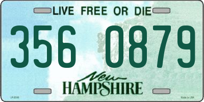 NH license plate 3560879