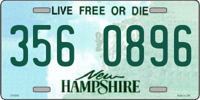 NH license plate 3560896