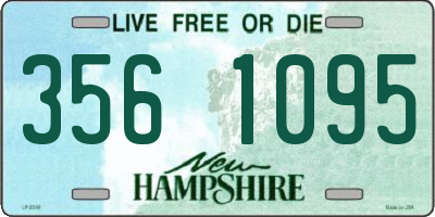 NH license plate 3561095