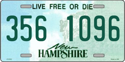 NH license plate 3561096