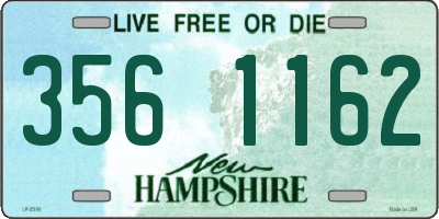 NH license plate 3561162