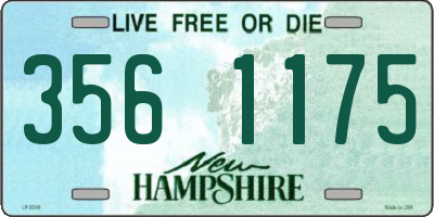 NH license plate 3561175