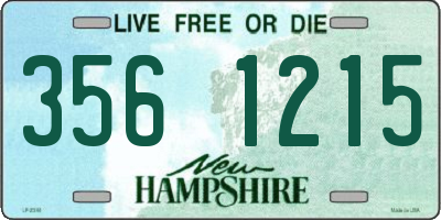 NH license plate 3561215