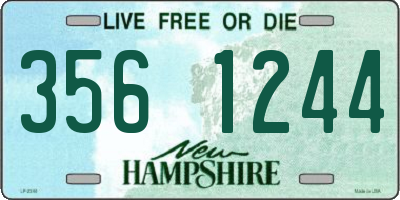 NH license plate 3561244
