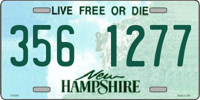 NH license plate 3561277