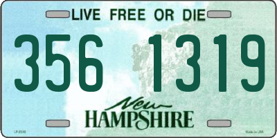 NH license plate 3561319