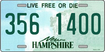 NH license plate 3561400