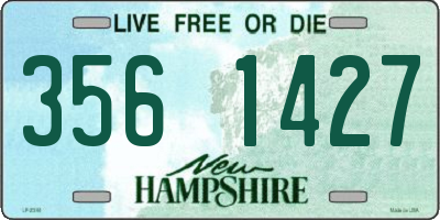 NH license plate 3561427