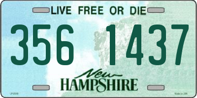 NH license plate 3561437