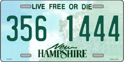 NH license plate 3561444