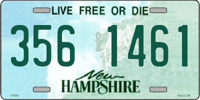 NH license plate 3561461