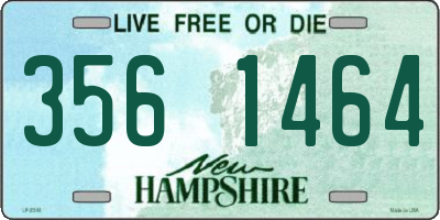 NH license plate 3561464