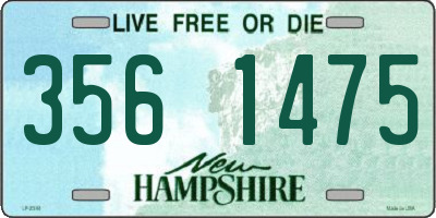 NH license plate 3561475