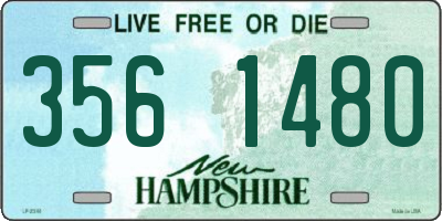 NH license plate 3561480