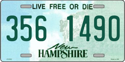 NH license plate 3561490