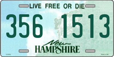NH license plate 3561513
