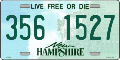 NH license plate 3561527