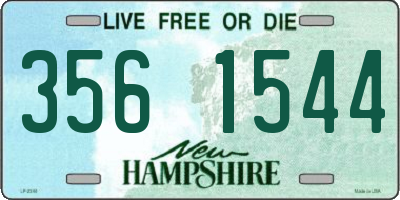 NH license plate 3561544