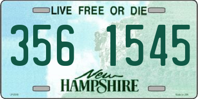 NH license plate 3561545