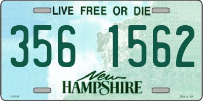 NH license plate 3561562