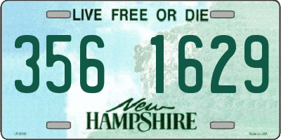 NH license plate 3561629